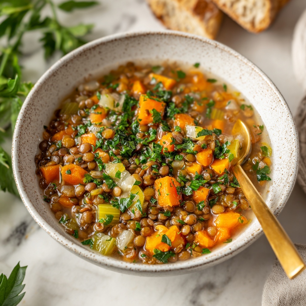 Veggie-Loaded Lentil Soup Recipe - Recipe Image