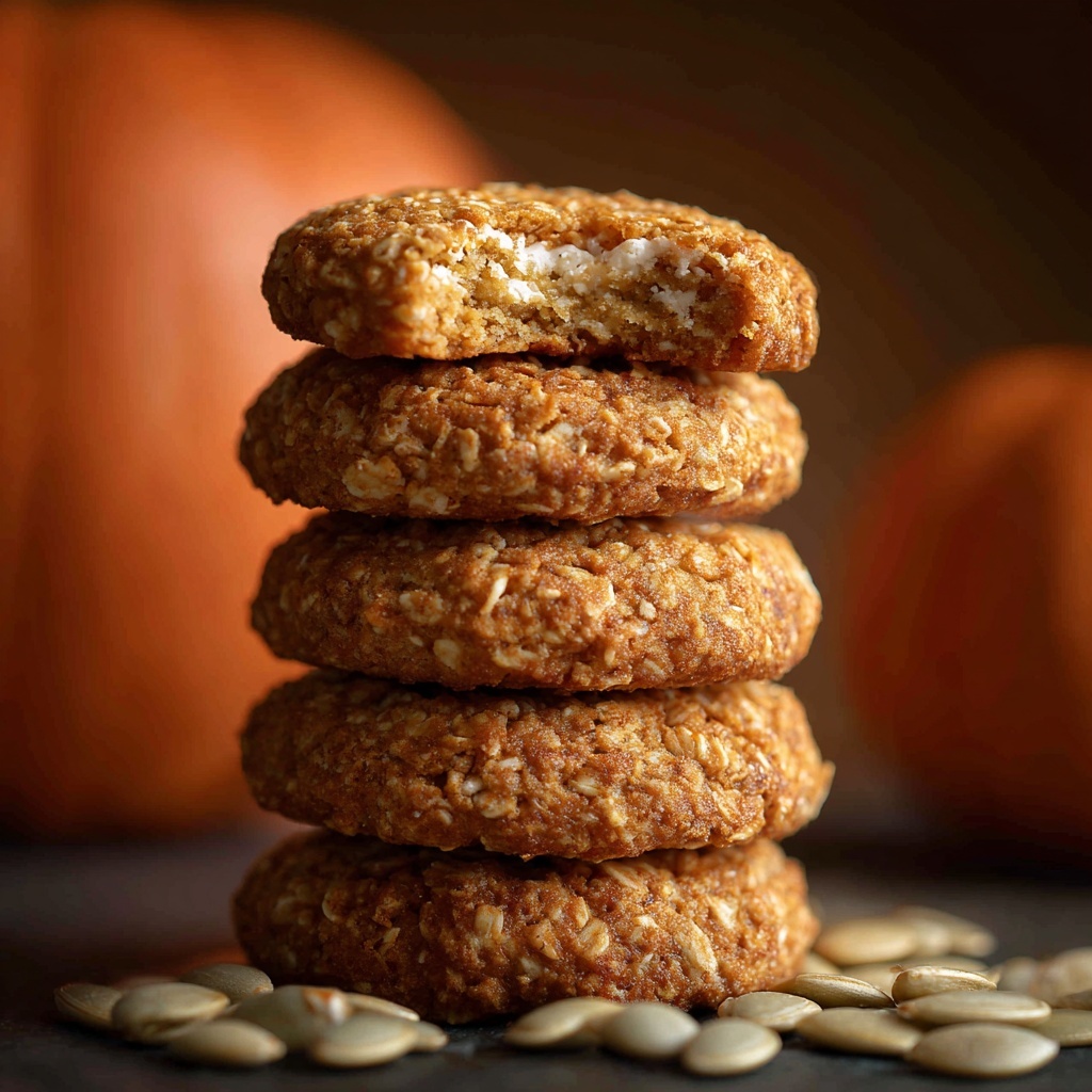 Pumpkin Spice No Bake Cookies Recipe - Recipe Image