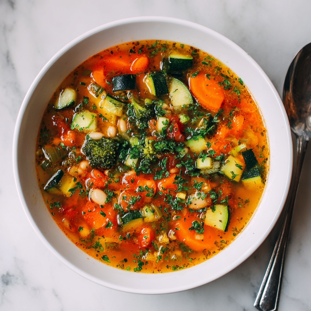 Easy Vegetable Soup Recipe - Recipe Image