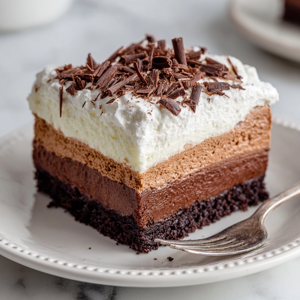 French Silk Brownies Recipe - Recipe Image