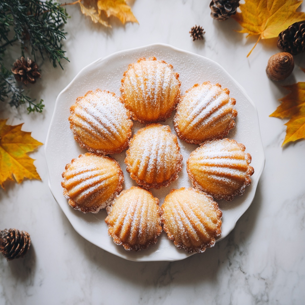 Deliciously Spiced Pumpkin Madeleines Recipe - Recipe Image