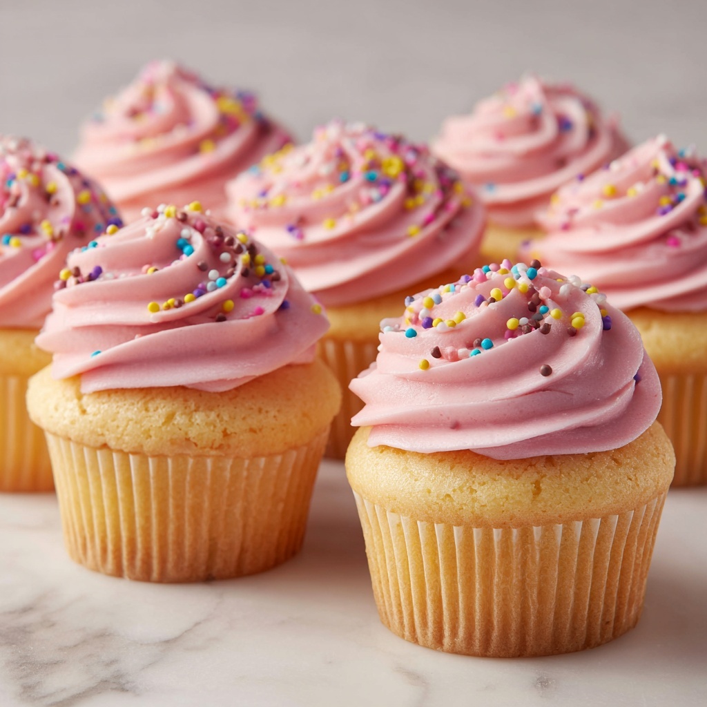 Sugar Cookie Cups with Cream Cheese Frosting and Sprinkles Recipe - Recipe Image