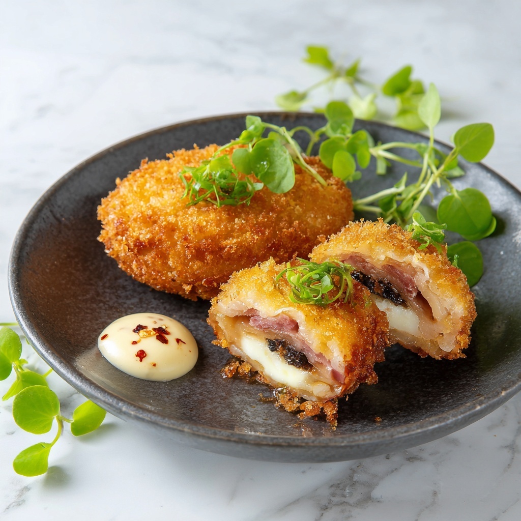 Vegan Chicken Cordon Bleu Recipe - Recipe Image