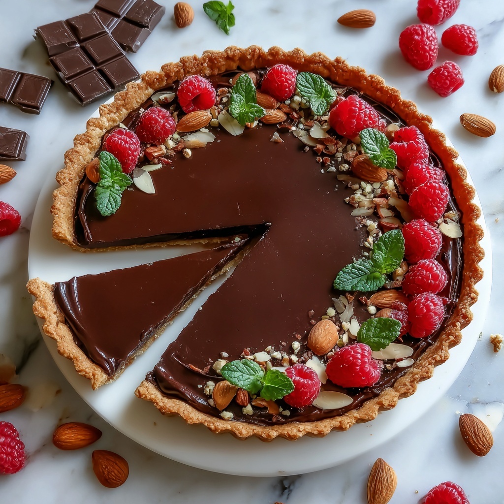 Almond Chocolate Cheesecake Bliss Recipe - Recipe Image