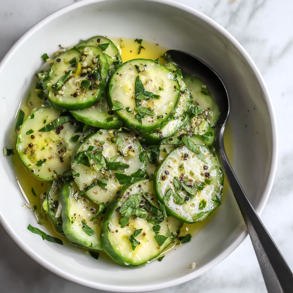 Zesty Avocado Cucumber Salad for Ultimate Summer Refreshment Recipe - Recipe Image