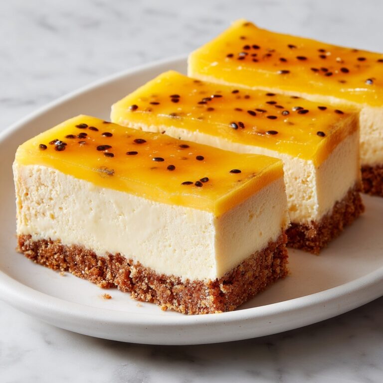 No Bake Passion Fruit Cheesecake Recipe