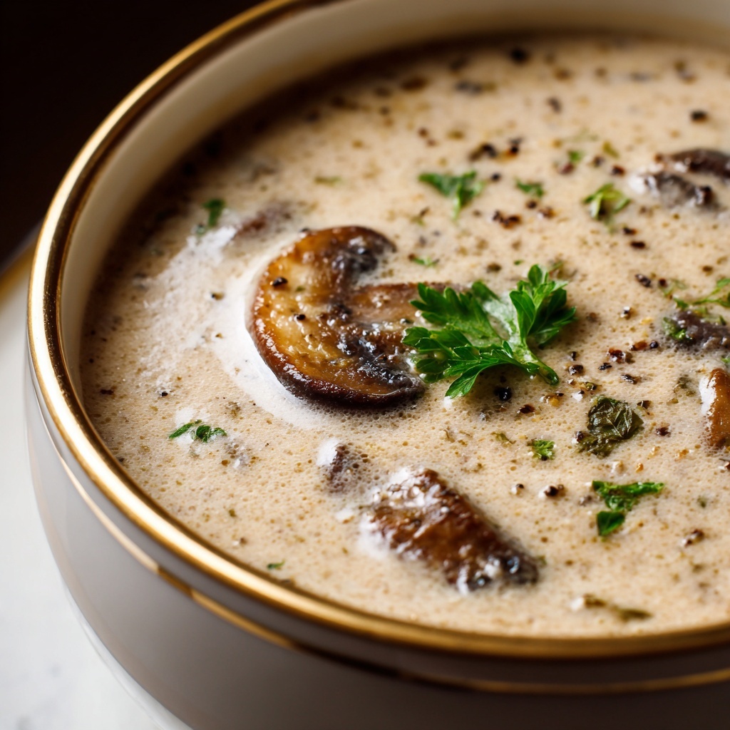 Morel Mushroom Soup Recipe - Recipe Image