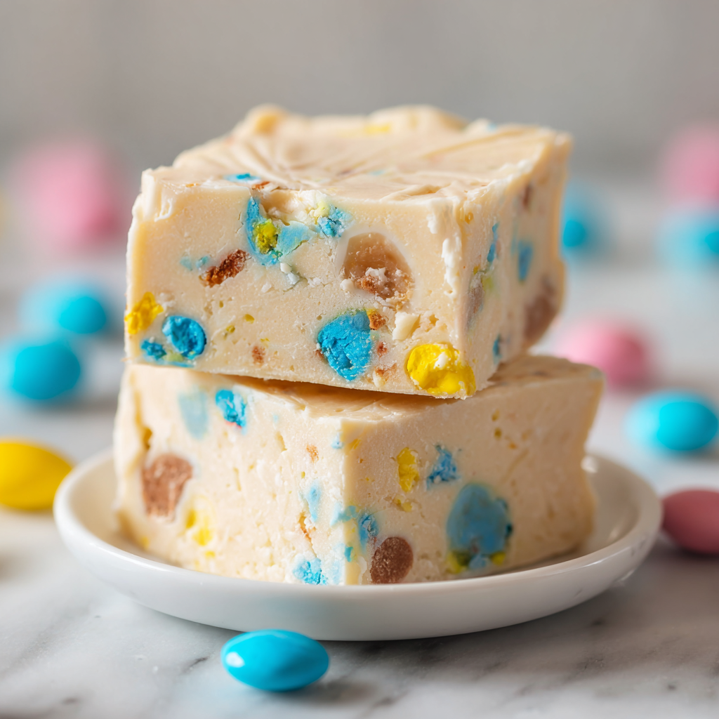 Easter Candy Fudge Recipe - Recipe Image