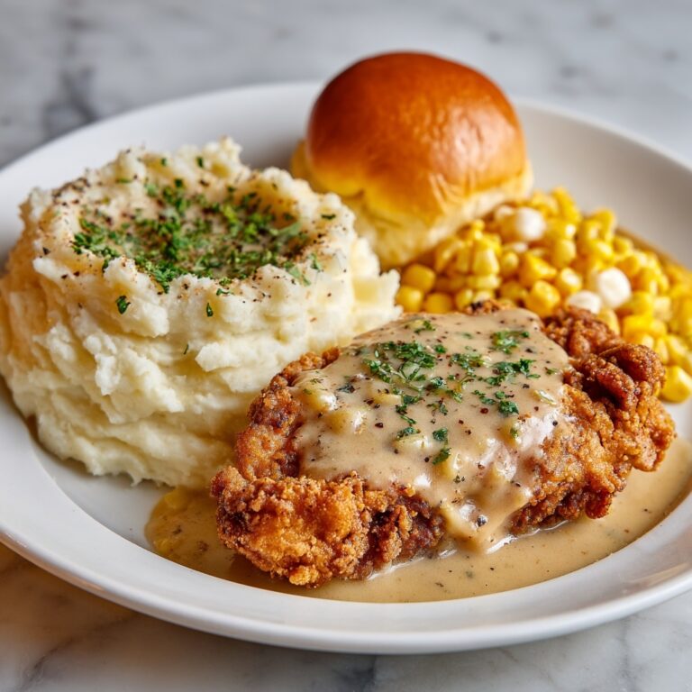 Country Fried Chicken with Savory Gravy Recipe