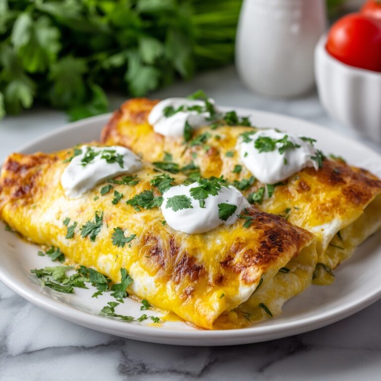 Creamy Chicken Enchiladas Recipe