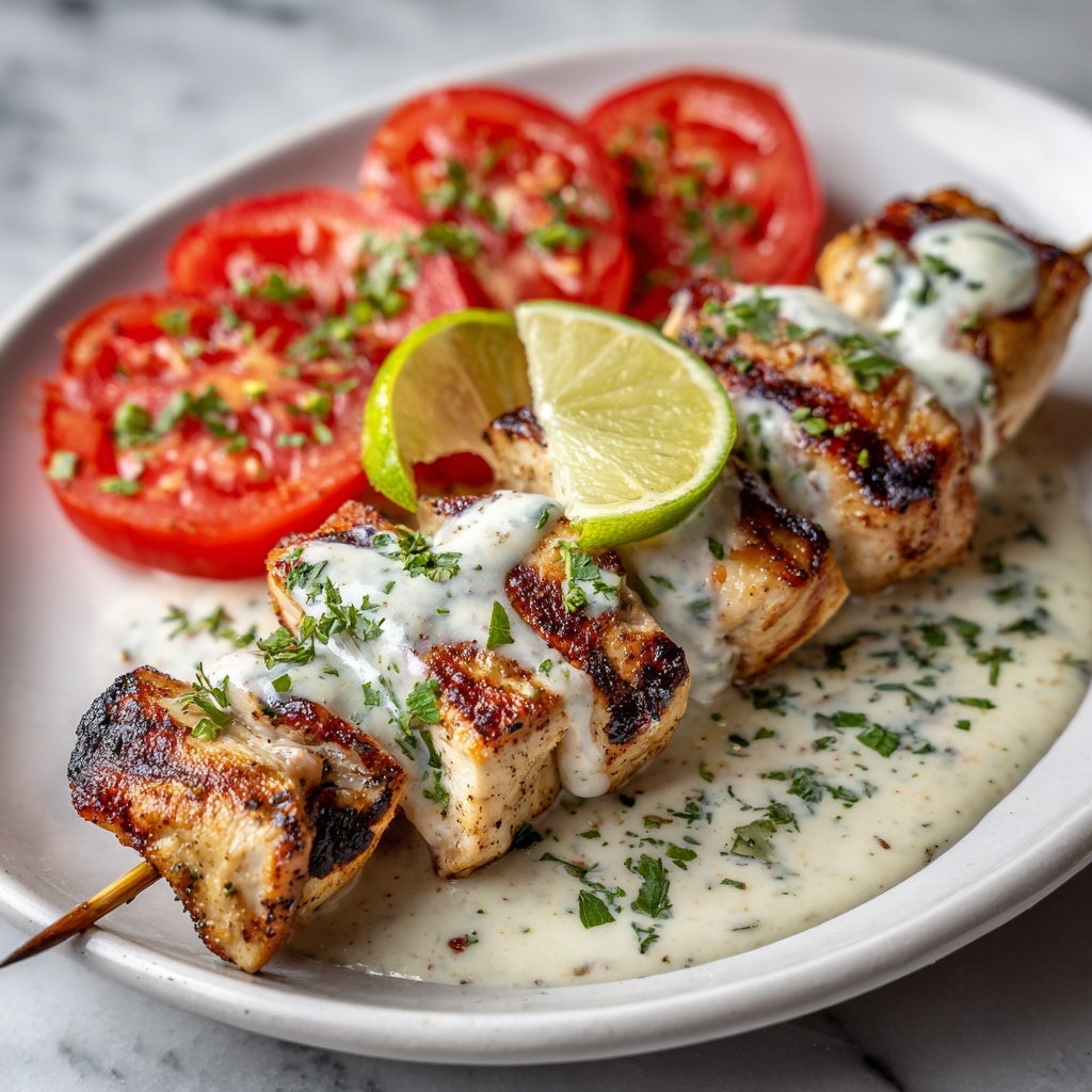 Grilled Chicken Souvlaki Recipe - Recipe Image