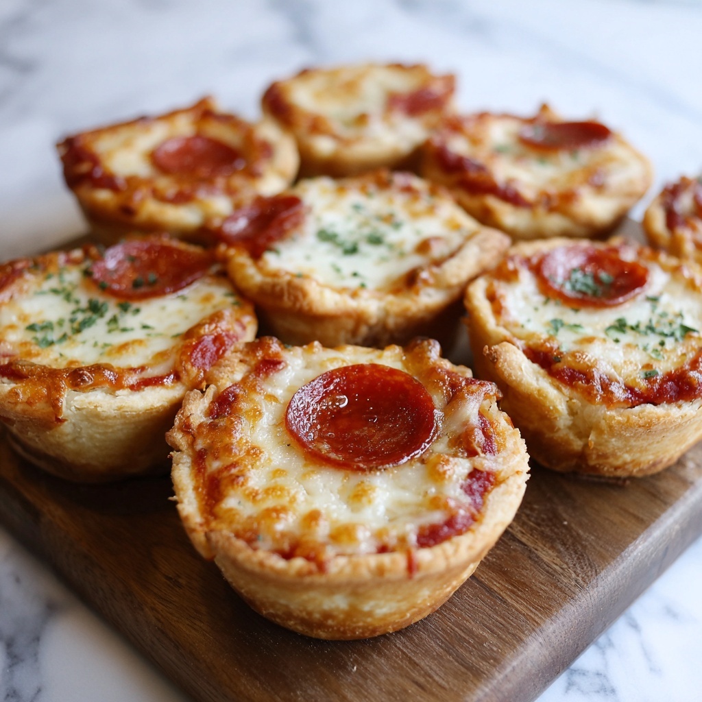 Pizza Cupcakes Recipe - Recipe Image