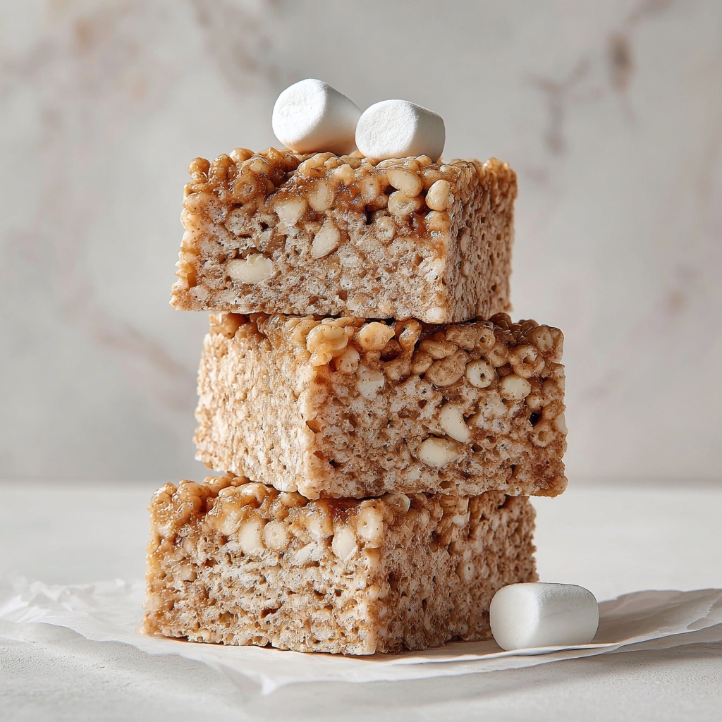 Peanut Butter Rice Krispie Treats Recipe - Recipe Image