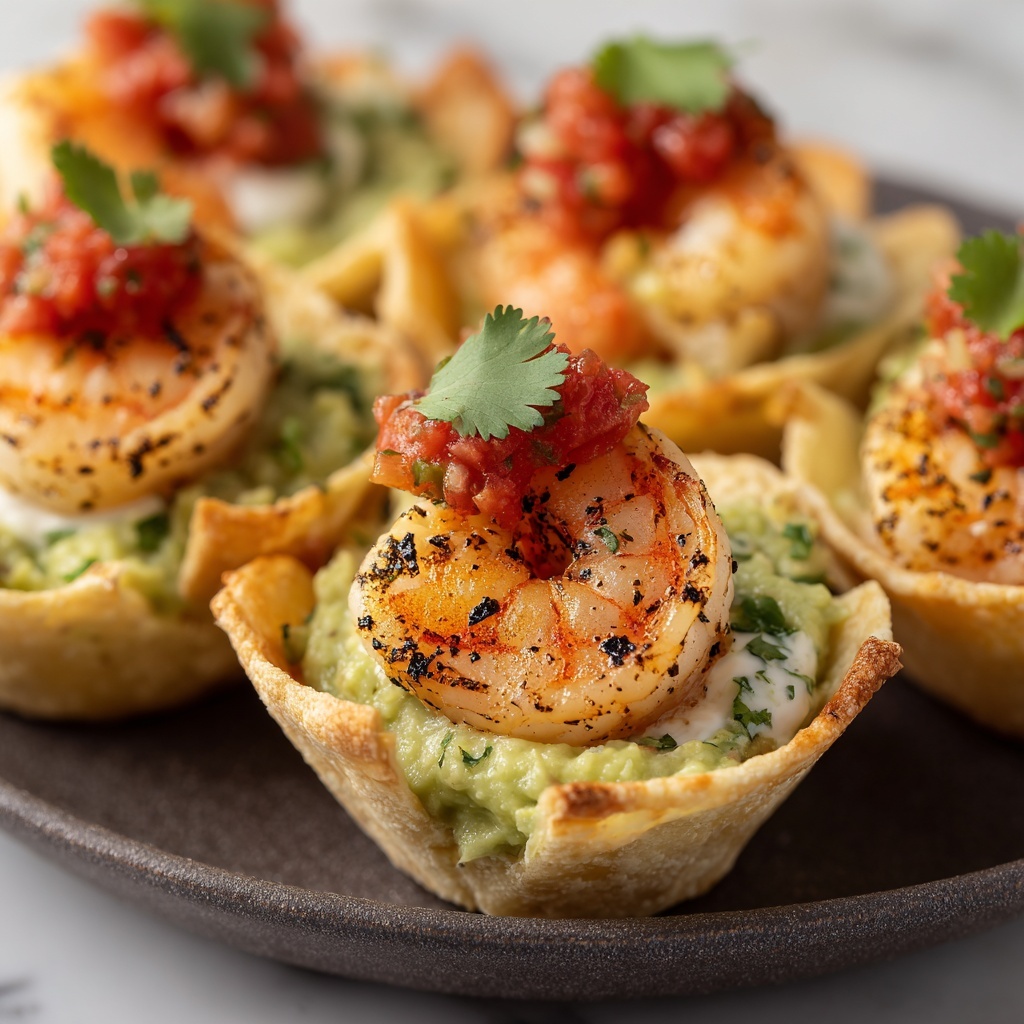 Shrimp Taco Bites Recipe - Recipe Image