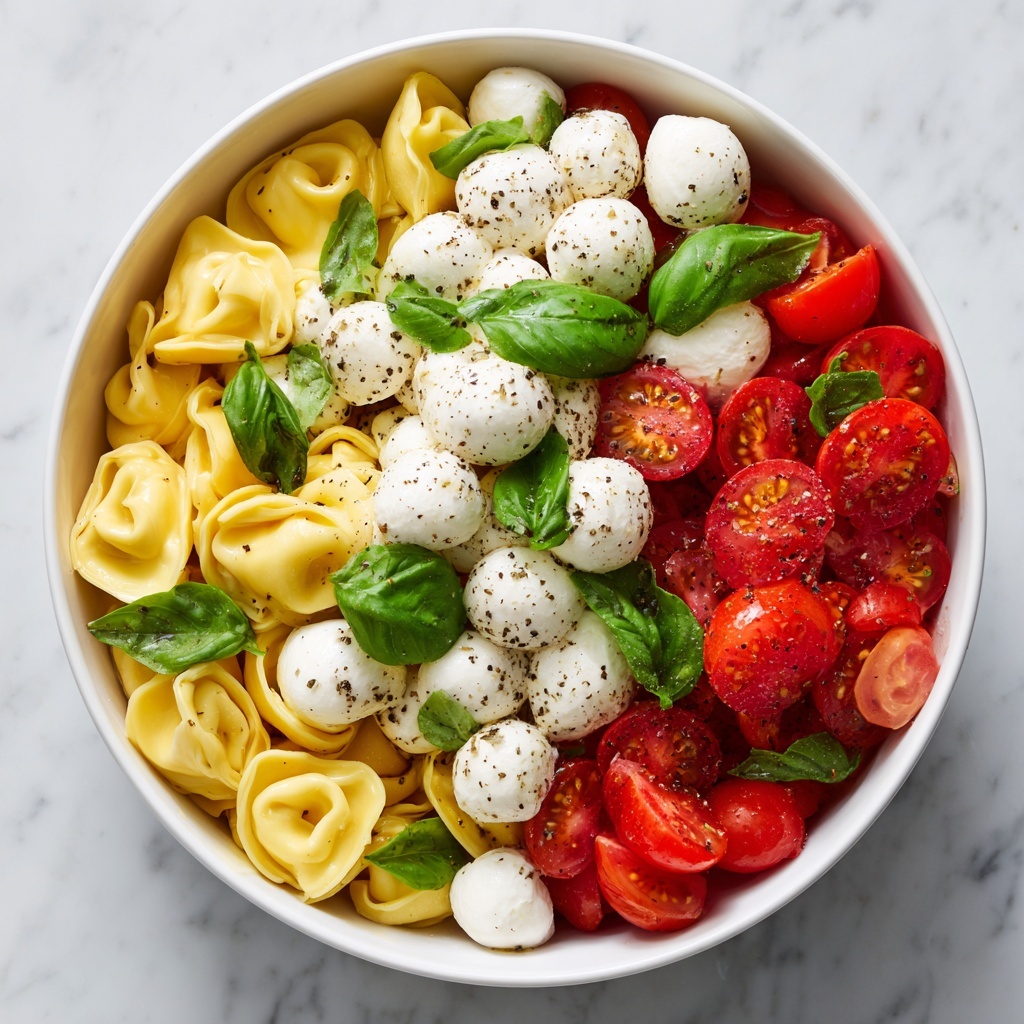Tortellini Caprese Salad Recipe - Recipe Image