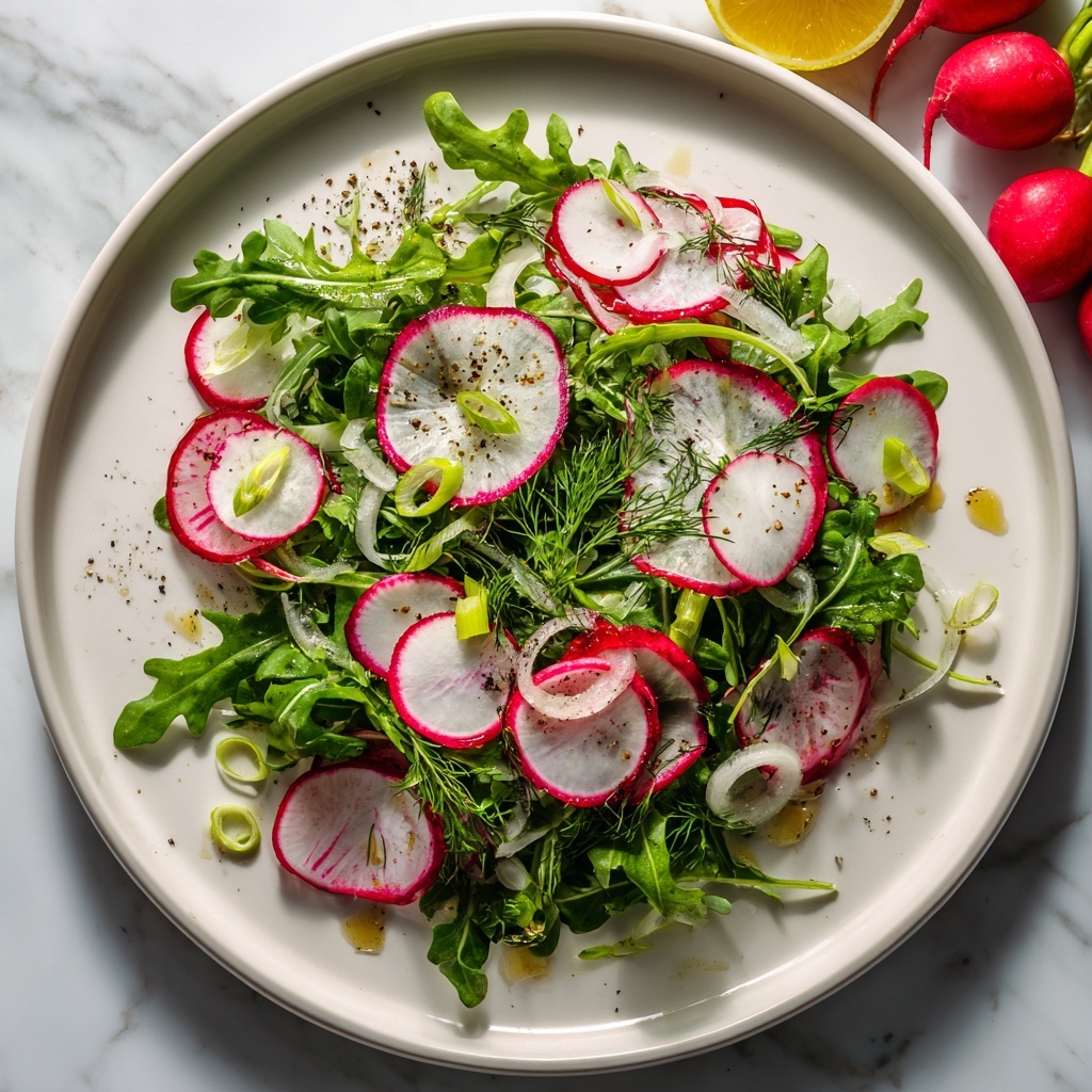 Radish and Fennel Salad with Lemon Dressing Recipe - Recipe Image
