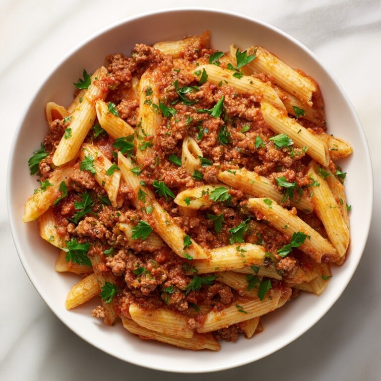 One Pot Sloppy Joe Pasta Recipe