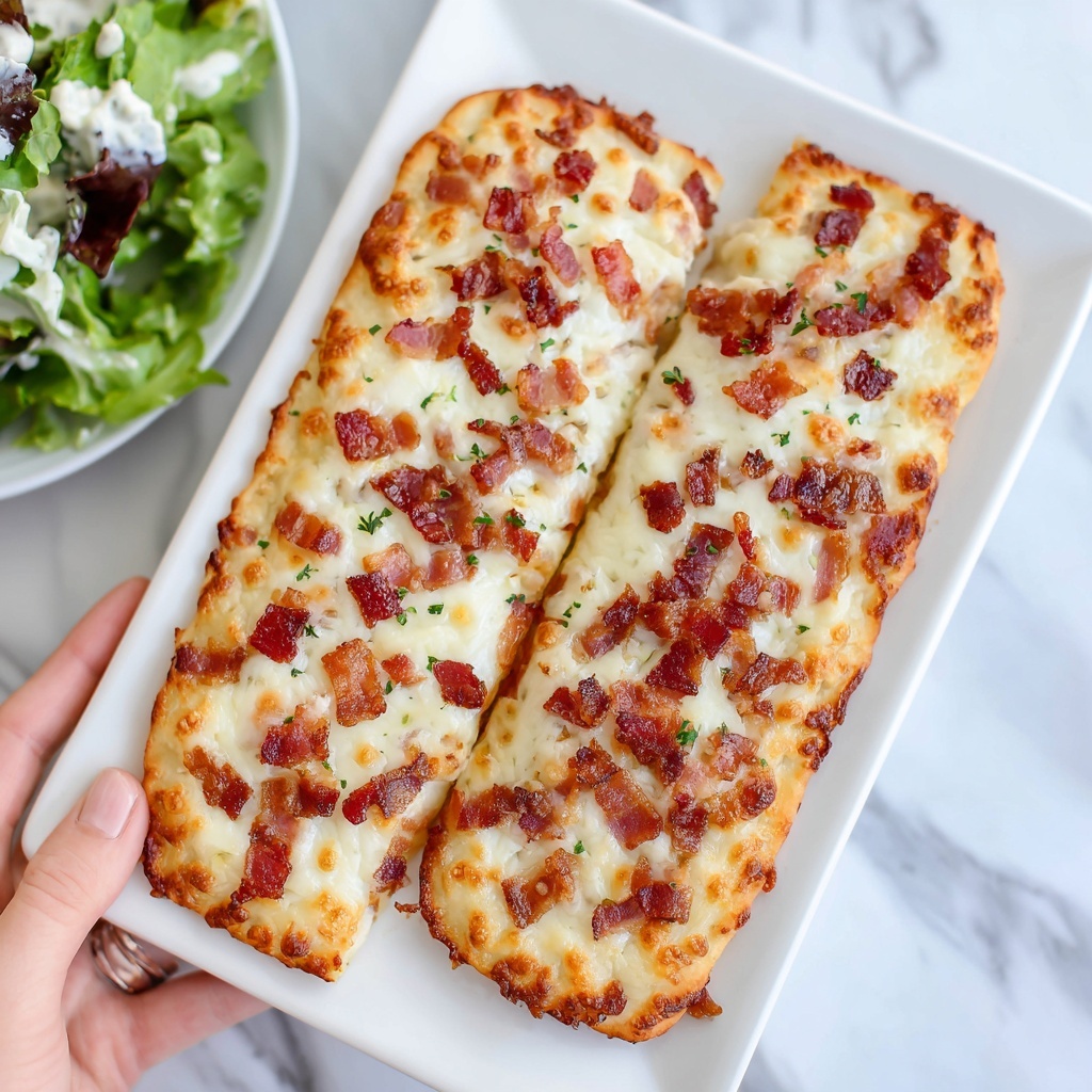 Parmesan Garlic Chicken Pizza Recipe - Recipe Image