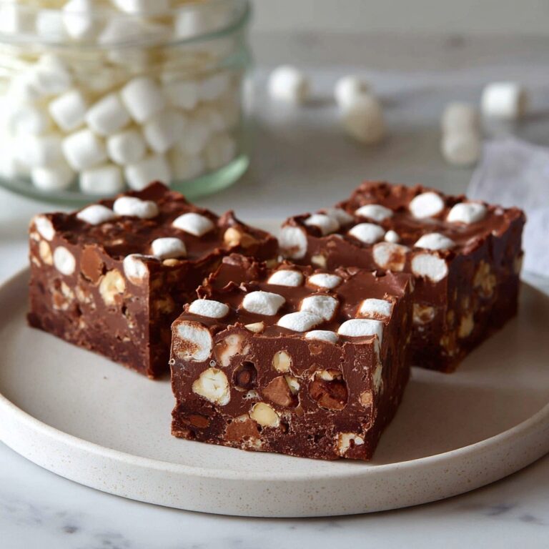 No-Bake Rocky Road Squares Recipe