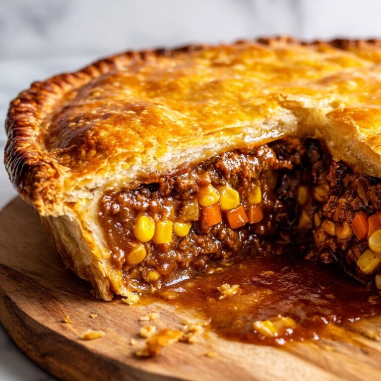 Brisket Pot Pie with Cheddar and Monterey Jack Recipe