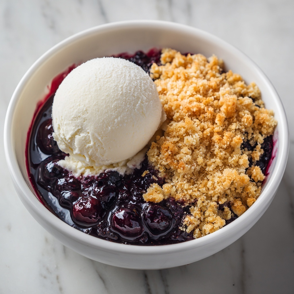 Blueberry Crisp Recipe - Recipe Image