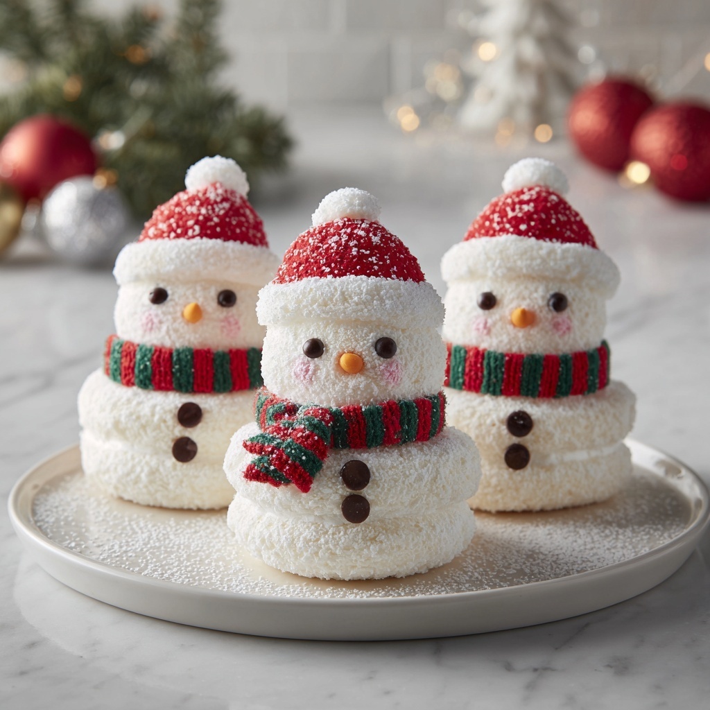 No-Bake Snowman Truffles Recipe - Recipe Image