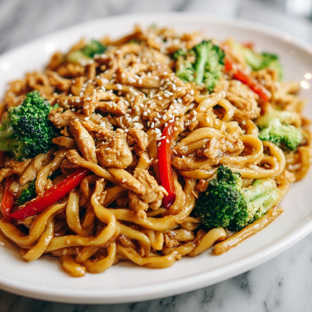 Chicken Teriyaki Noodles Recipe - Recipe Image