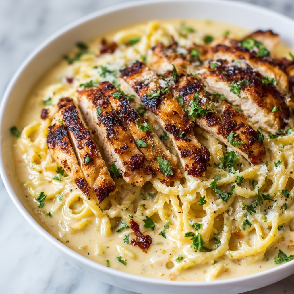Creamy Ricotta Chicken Pasta Recipe - Recipe Image
