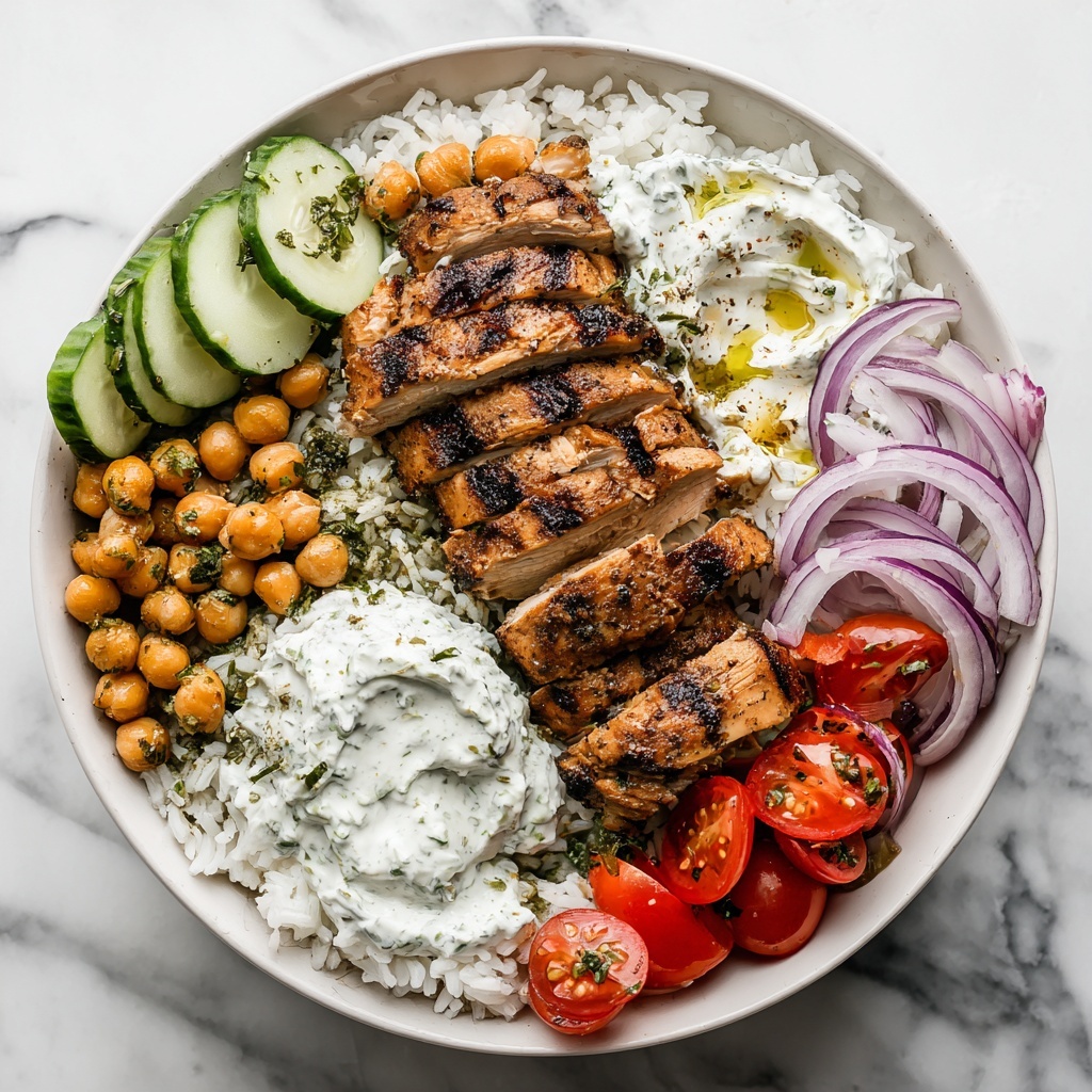 Mediterranean Chicken & Rice Bowls Recipe - Recipe Image