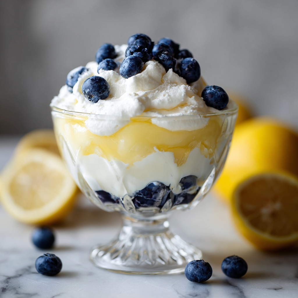 Lemon Blueberry Trifle Recipe - Recipe Image