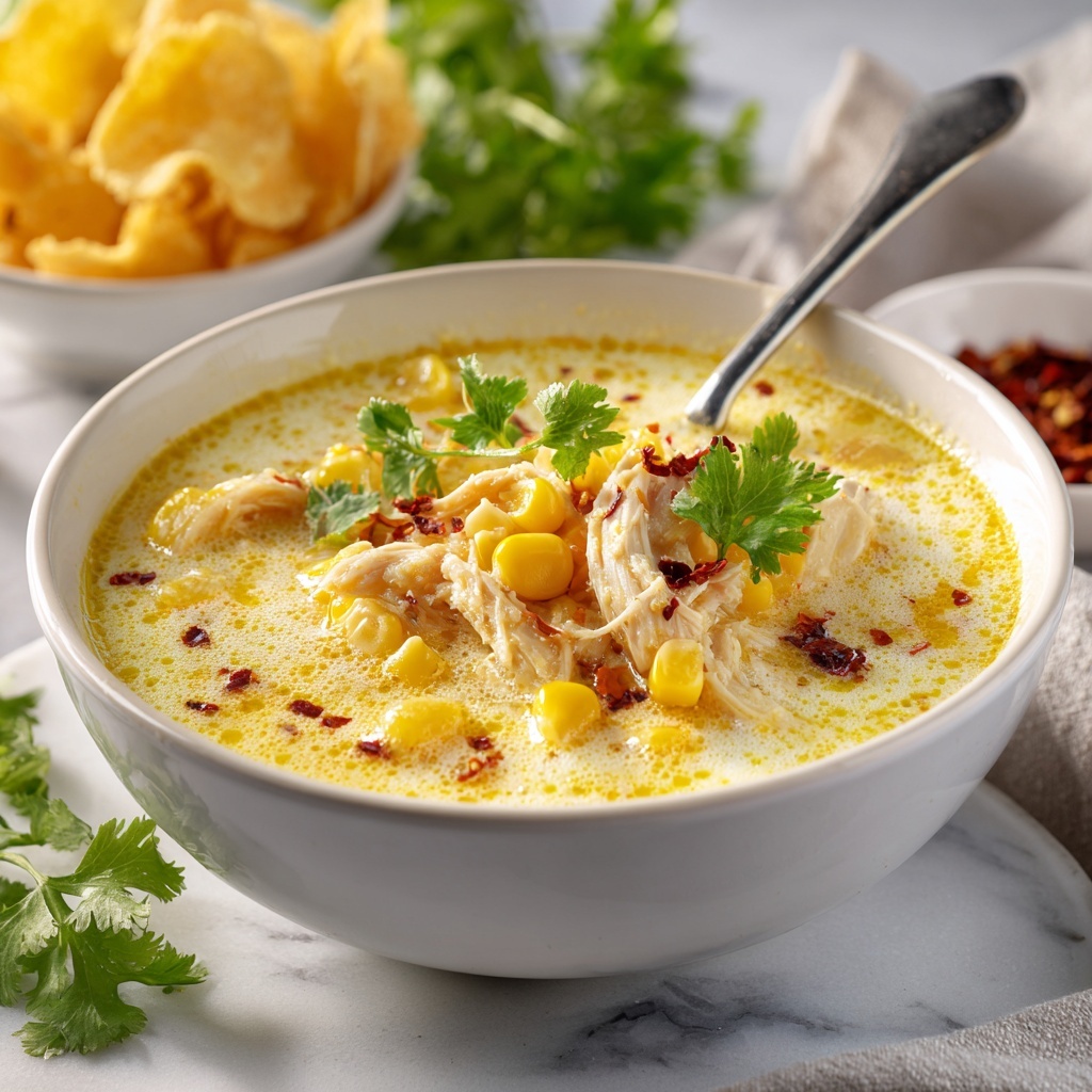 Mexican Street Corn Soup Recipe - Recipe Image