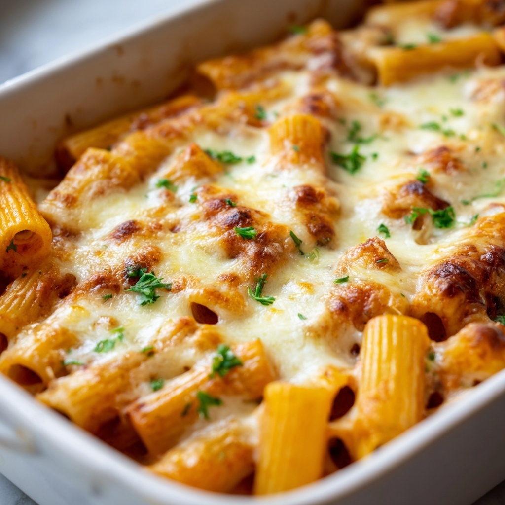 Chicken Parmesan Pasta Recipe - Recipe Image