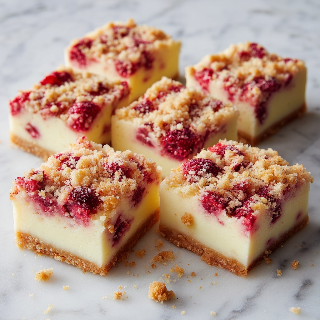 Raspberry Streusel Shortbread Bars Recipe - Recipe Image