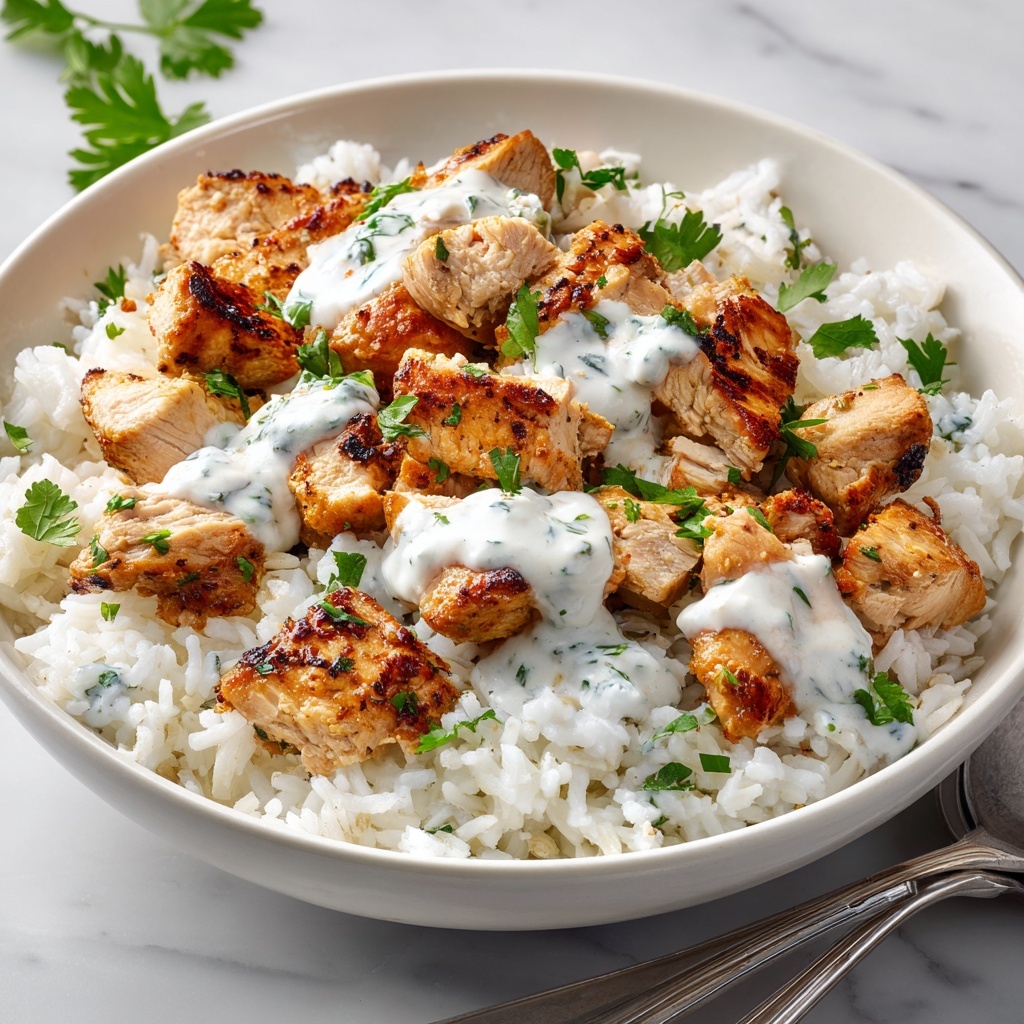Chicken Tzatziki Rice: 7 Steps to a Heavenly Dish Recipe - Recipe Image