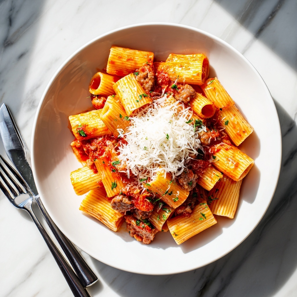 Italian Sausage Rigatoni: 5 Steps to Pure Comfort Recipe - Recipe Image