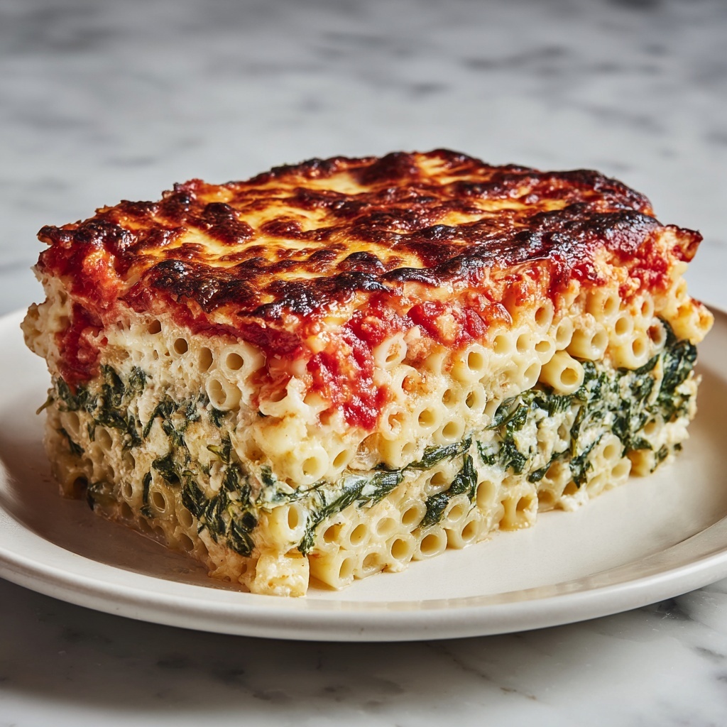 Baked Ziti with Spinach: 7 Cheesy Comfort Delights Recipe - Recipe Image