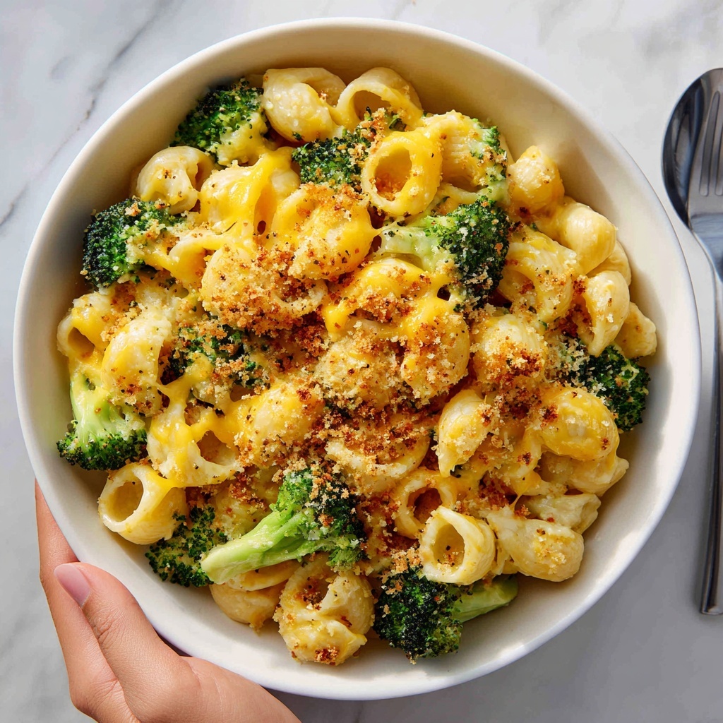 Creamy Broccoli Cheddar Pasta: 25-Minute Comfort Food Delight Recipe - Recipe Image