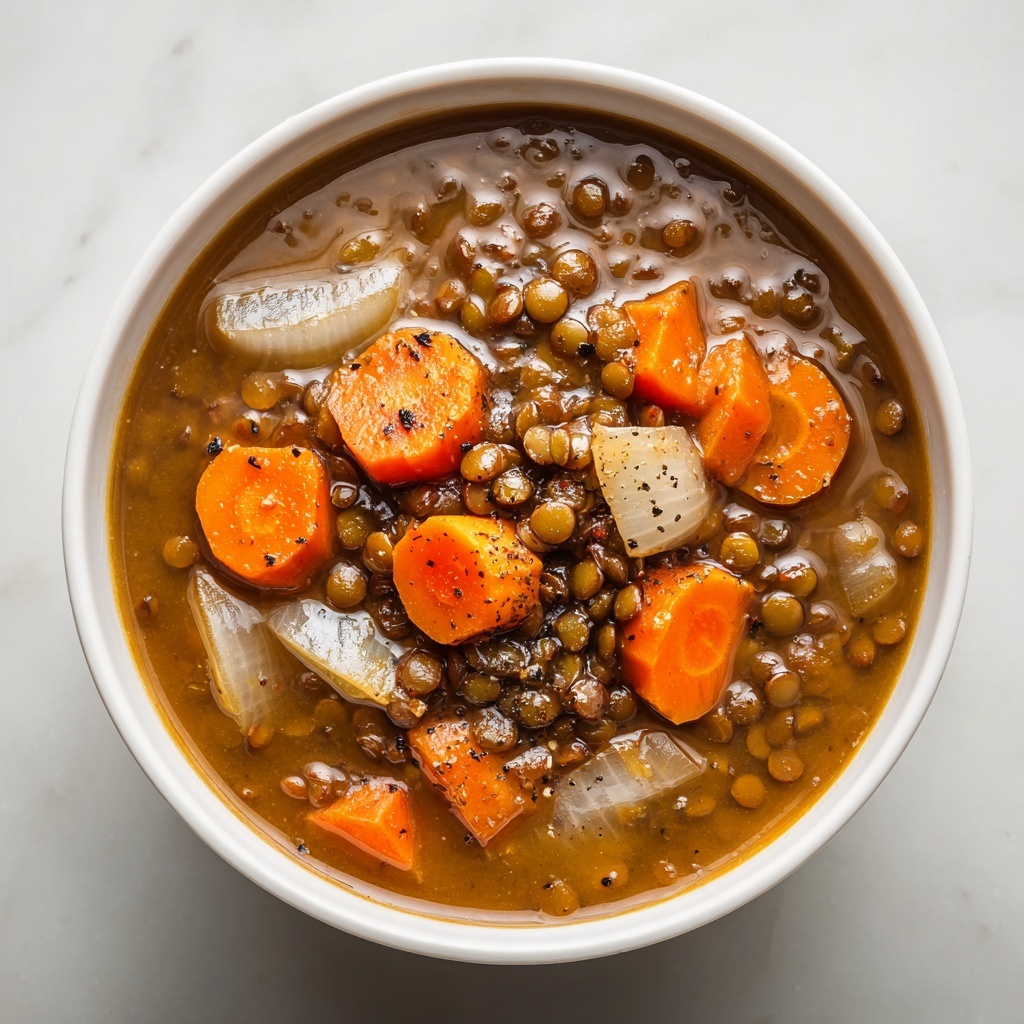 Quick Lentil Tomato Stew: 7 Comforting Ingredients to Savor Recipe - Recipe Image
