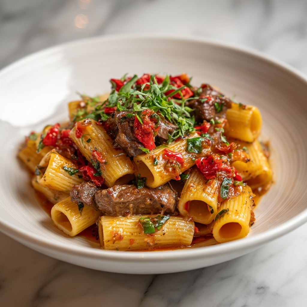 One Pot Barbecue Chicken Pasta: Quick Comforting Delight Recipe - Recipe Image