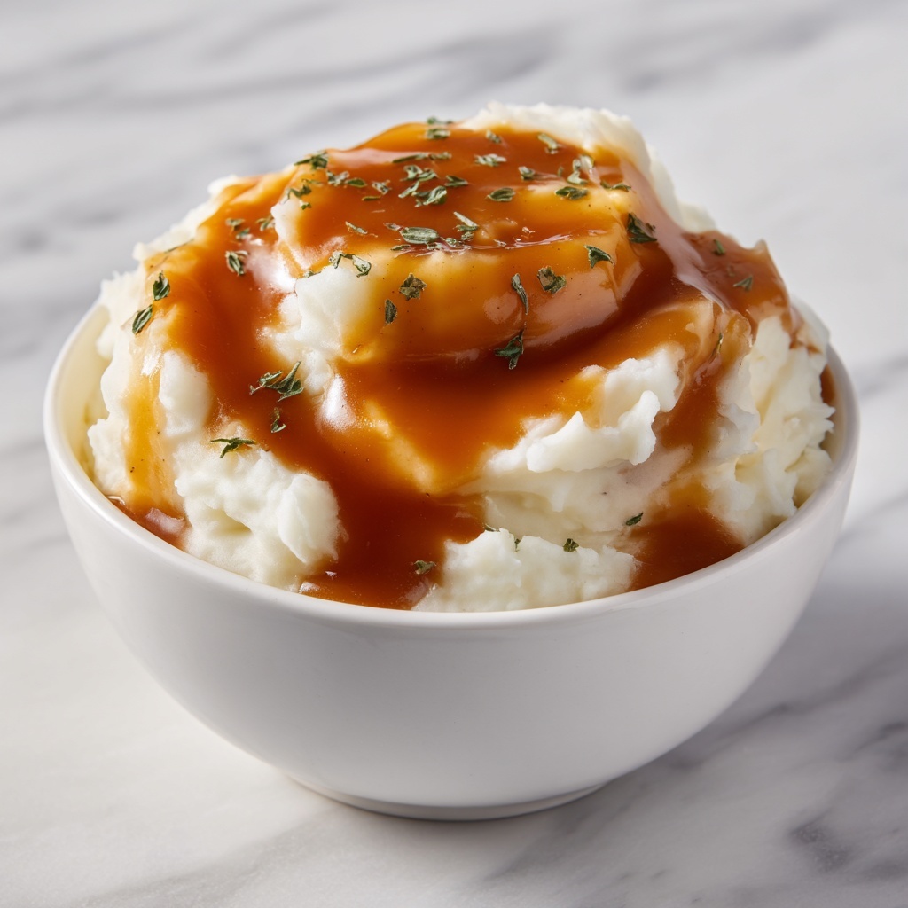 Gravy Over Mashed Potatoes: 7 Irresistible Comfort Tips Recipe - Recipe Image