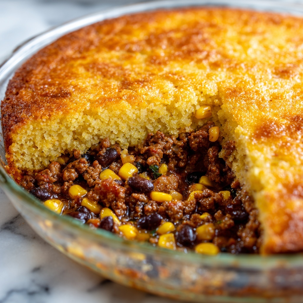 Cowboy Cornbread Casserole Recipe - Recipe Image