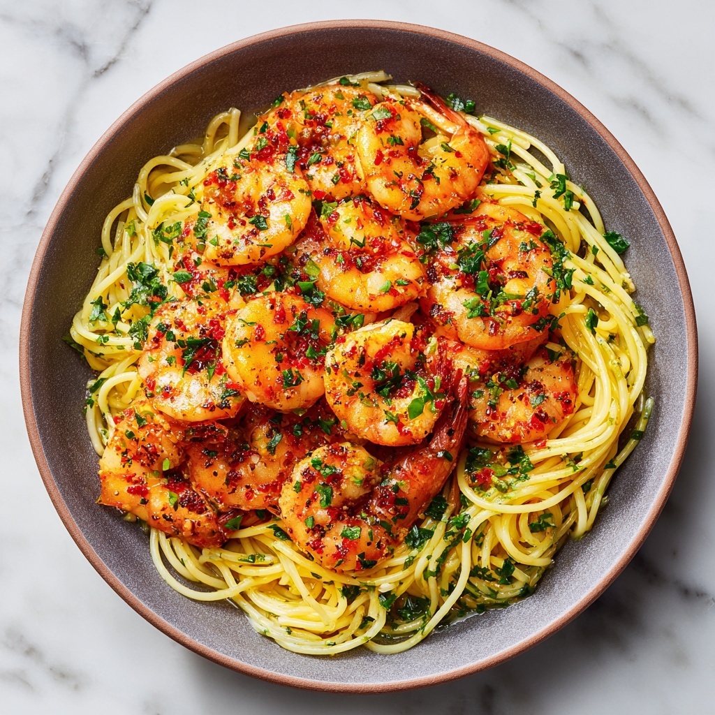 Shrimp Scampi with Pasta: 25-Minute Flavor Explosion Recipe - Recipe Image