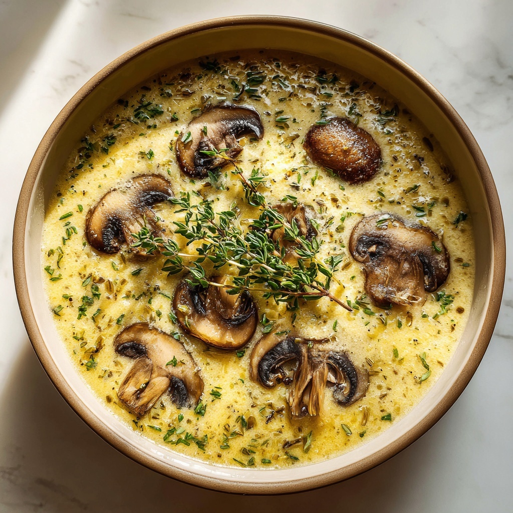 Vegan Cream of Mushroom Soup: 8 Steps to Cozy Comfort Recipe - Recipe Image