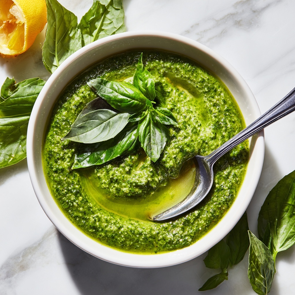 Creamy Avocado Basil Pesto Sauce You’ll Love to Spoon! Recipe - Recipe Image