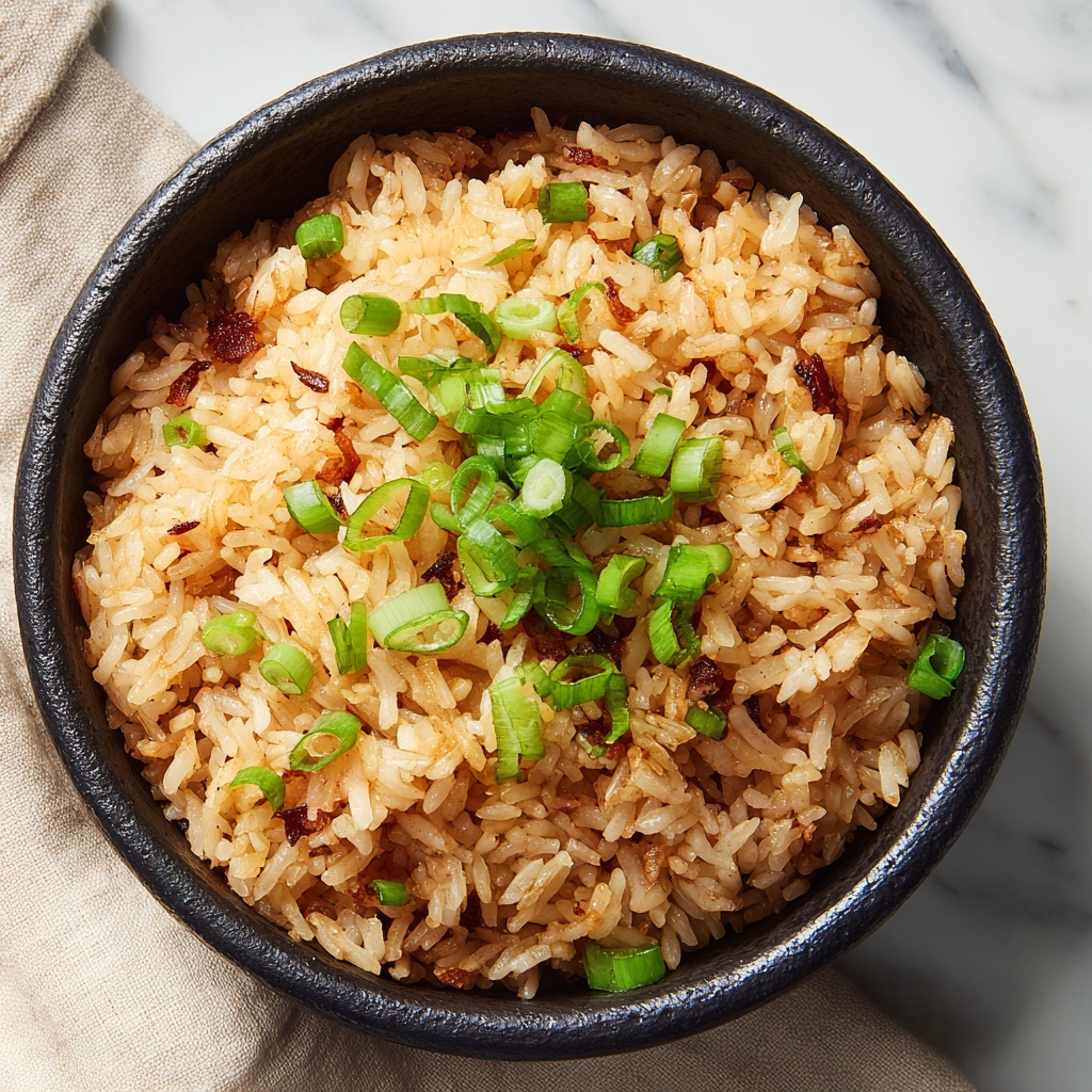 Bobby Flay’s Crispy Coconut Scallion Rice Recipe - Recipe Image