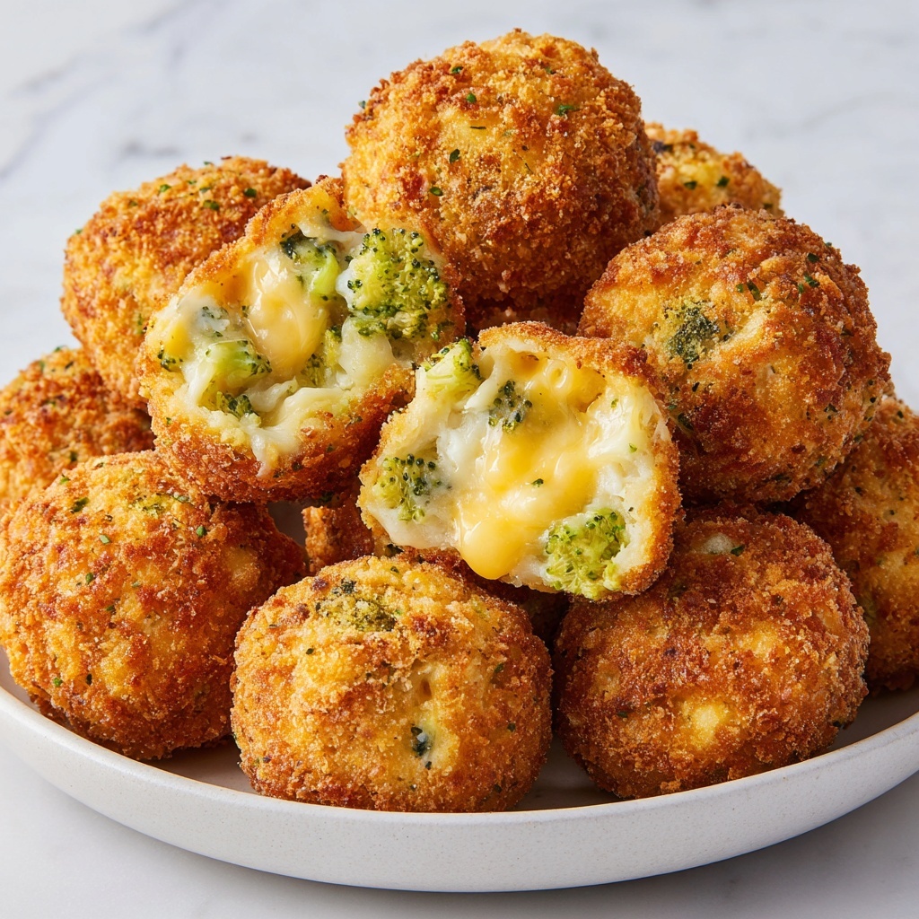 Crispy Broccoli Cheese Balls Everyone Will Devour Recipe - Recipe Image