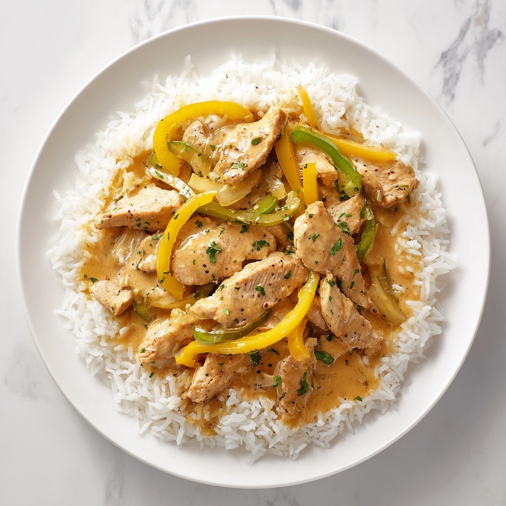 Easy Creamy Pepperoncini Chicken Recipe - Recipe Image