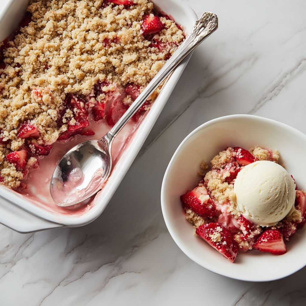 Rhubarb Crisp with Almond Flour and Walnuts Recipe - Recipe Image
