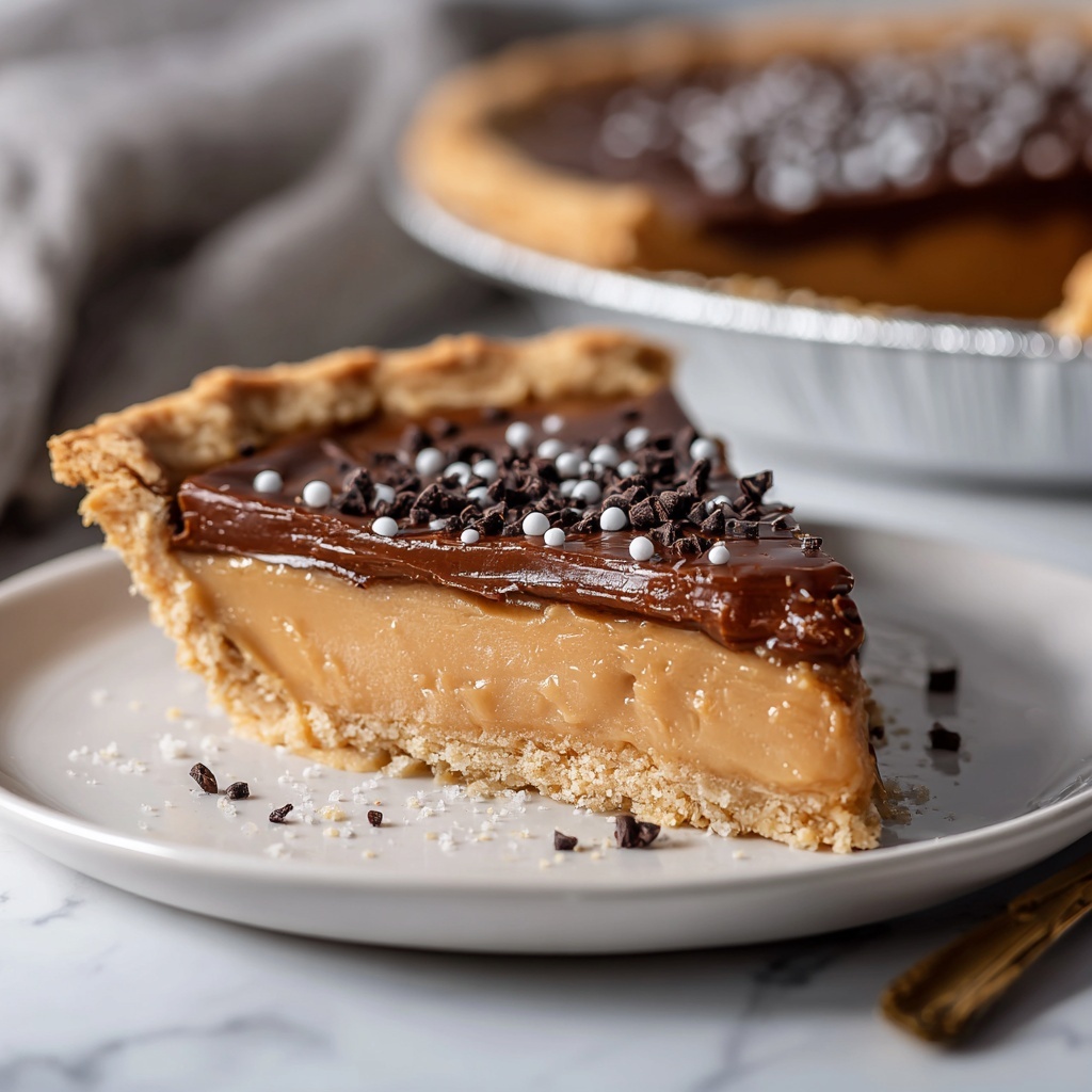 Chocolate Chip Salted Caramel Tart Recipe - Recipe Image