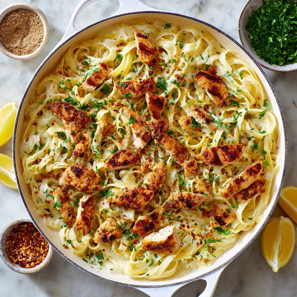 Cowboy Butter Chicken Linguine Recipe - Recipe Image